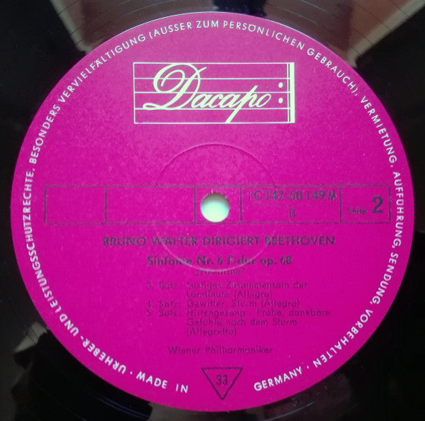 Bruno Walter  Dirigiert Ludwig van Beethoven, Joseph Szigeti, Walter Gieseking : Pastorale • Violinkonzert • Coriolan-Ouvertüre • Klavierkonzert Nr. 5 (3xLP, Mono + Box, Comp)