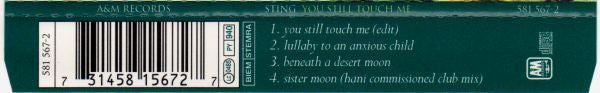 Sting : You Still Touch Me (CD, Maxi)