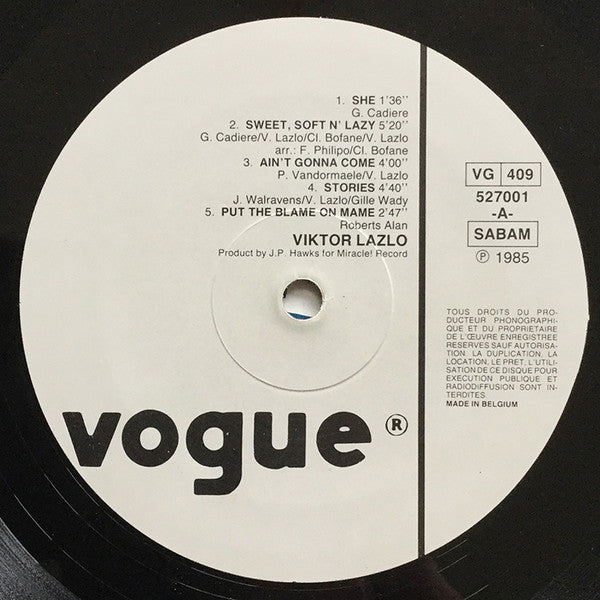 Viktor Lazlo : She (LP, Album, M/Print)