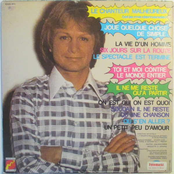 Claude François : Toi Et Moi Contre Le Monde Entier (LP)