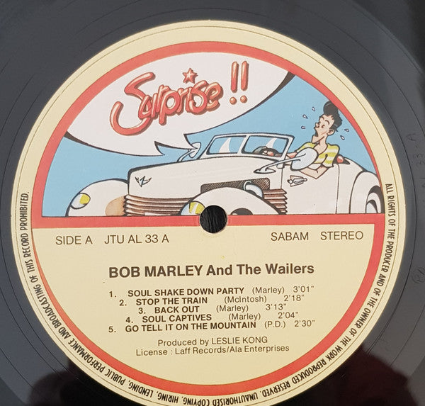 Bob Marley & The Wailers : Bob Marley And The Wailers (LP, Album, RE)