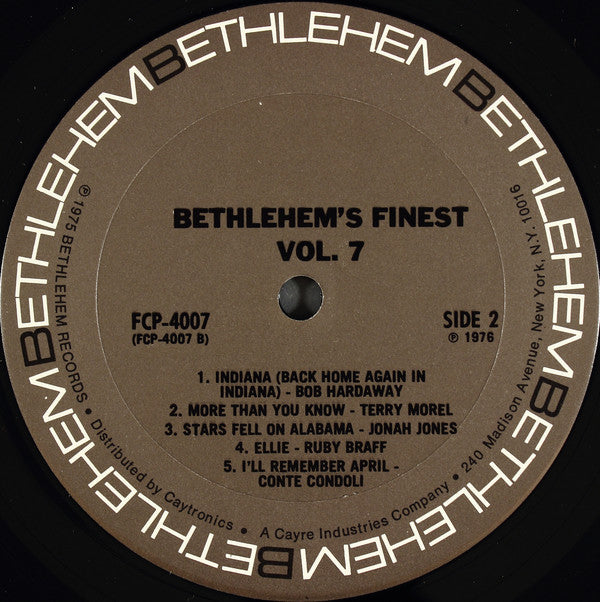 Various : Bethlehem's Finest Volume 7 (LP, Comp)