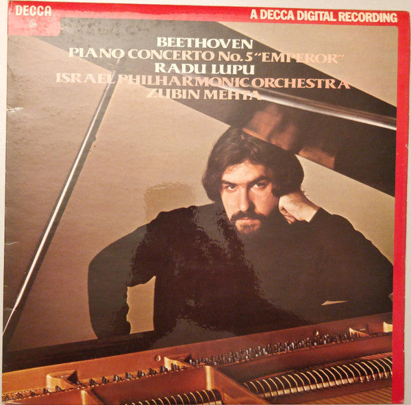 Ludwig Van Beethoven / Radu Lupu / Israel Philharmonic Orchestra / Zubin Mehta : Piano Concerto No.5 "Emperor" (LP)