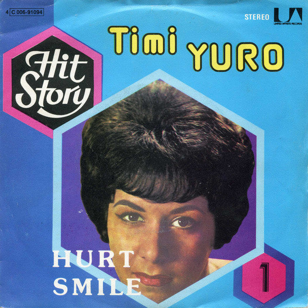 Timi Yuro : Hurt / Smile (7", Single, RE)