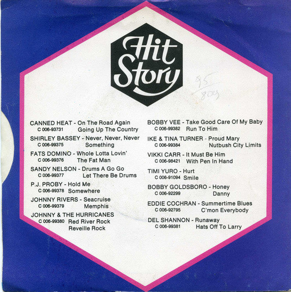 Timi Yuro : Hurt / Smile (7", Single, RE)