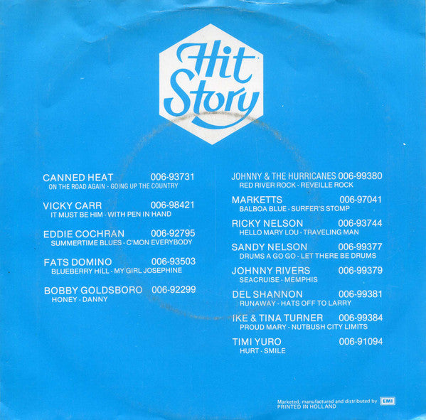 Del Shannon : Runaway / Hats Of To Larry (7", Single, RE)