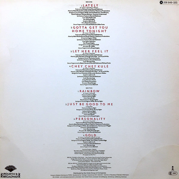 Eugene Wilde : Eugene Wilde (LP, Album)