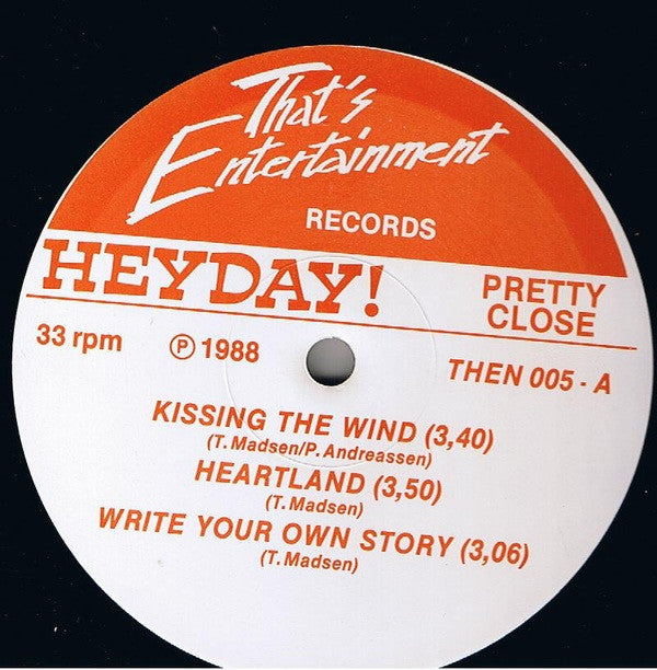 Heyday! : Pretty Close (12", MiniAlbum)