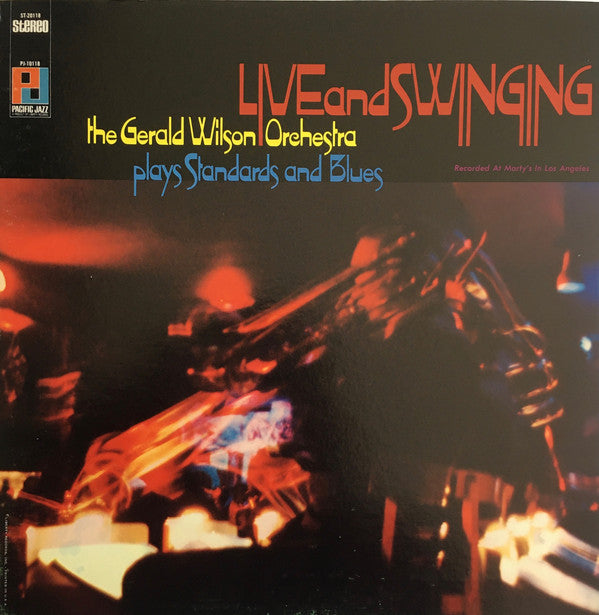 Gerald Wilson Orchestra : Live And Swinging (LP, Album)