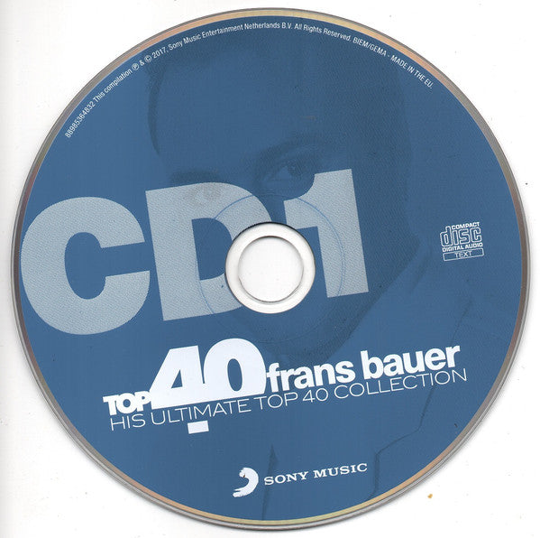 Frans Bauer : Top 40 Frans Bauer (His Ultimate Top 40 Collection) (2xCD, Comp)