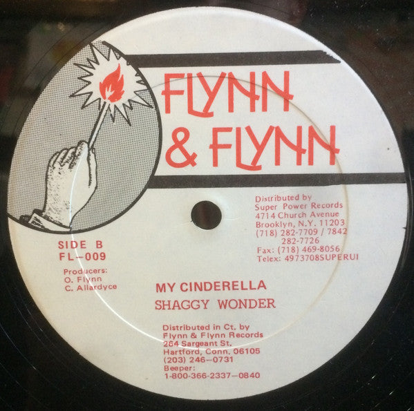 Professor Frisky / Shaggy Wonder : Set Trap Fi Man / My Cinderella (12")