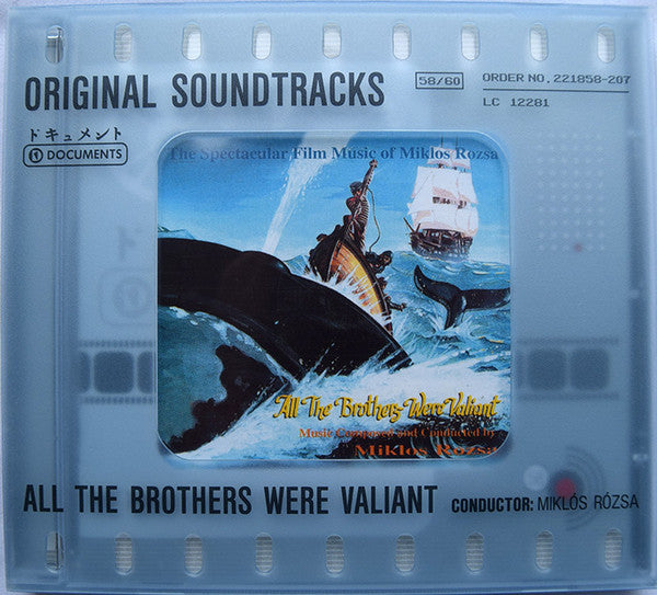 Miklós Rózsa : All The Brothers Were Valiant (CD)