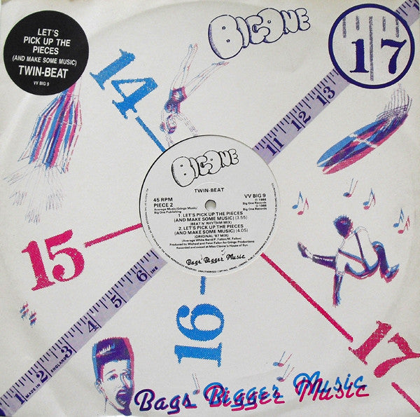 Twin-Beat : Let's Pick Up The Pieces (And Make Some Music) (12")
