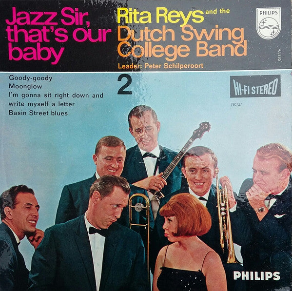 Rita Reys And The Dutch Swing College Band : Jazz Sir, That's Our Baby -2 (7", EP, Hi )