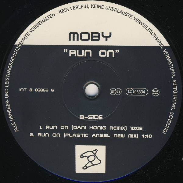Moby : Run On (12")
