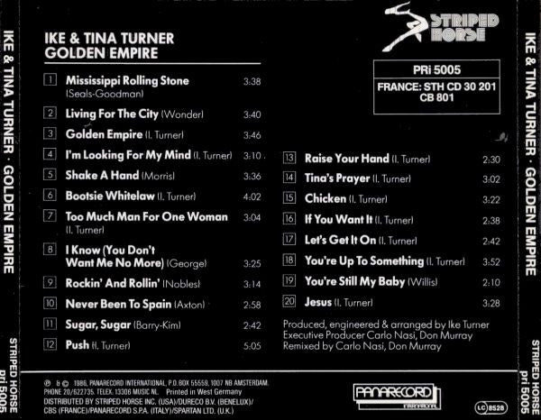 Ike & Tina Turner : Golden Empire (CD, Comp)