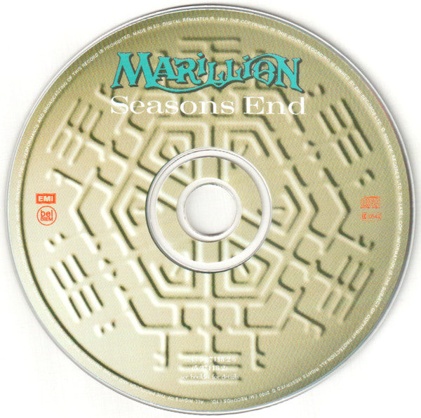Marillion : Seasons End (CD, Album, RE, RM)