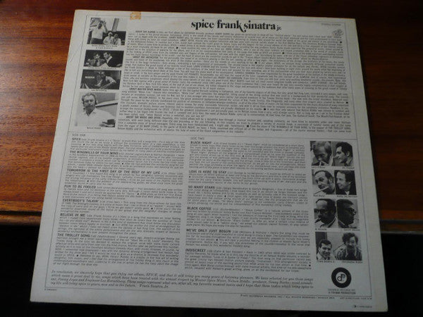 Frank Sinatra Jr., The Larry O'Brien Octette, Nelson Riddle And His Orchestra : Spice (LP, Album)
