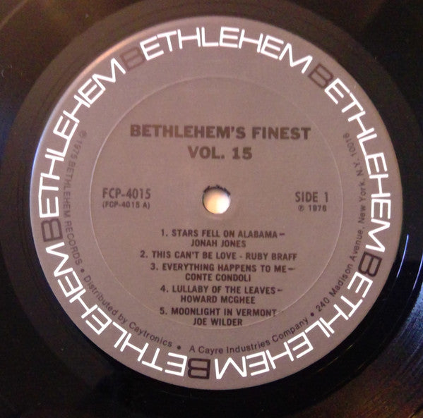 Various : Bethlehem's Finest Volume 15 (LP, Comp)
