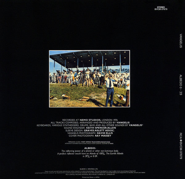 Vangelis = Vangelis : Albedo 0.39 = 反射率０．３９ (CD, Album, Ltd, RE, RM, Gat)