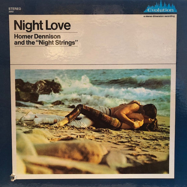 Homer Dennison* And The Night Strings : Night Love (LP, Album, Gat)