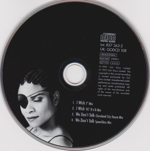 Gabrielle : I Wish (CD, Single)