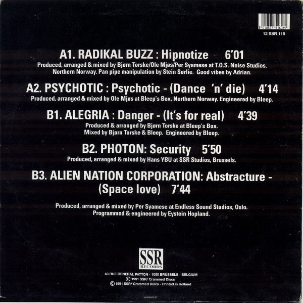 Various : T.O.S. EP #1 (12", EP)