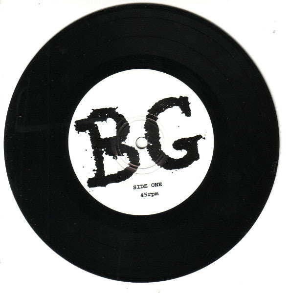 BG : The Congratulations (7", EP)