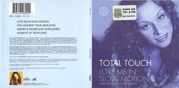 Total Touch : Love Me In Slow Motion (CD, Maxi, Ltd)