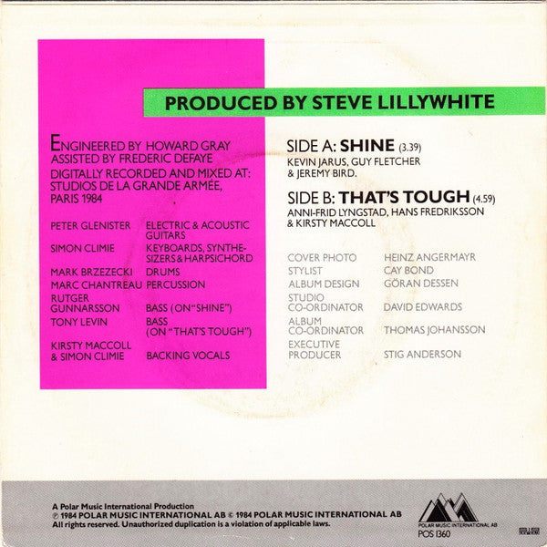 Frida : Shine (7", Single)