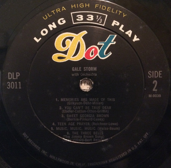 Gale Storm : Gale Storm (LP)