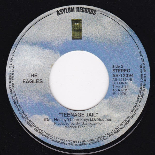 Eagles : Heartache Tonight / Teenage Jail (7", Single)