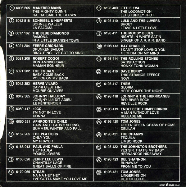 The Moody Blues : Nights In White Satin / I'm Just A Singer (In A Rock And Roll Band) (7", Single)