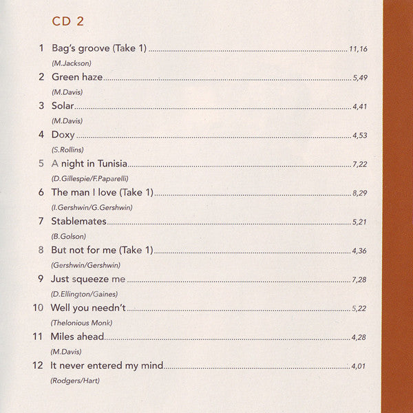 Miles Davis : Miles Davis (2xCD, Comp)