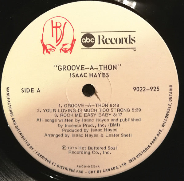 Isaac Hayes : Groove-A-Thon (LP, Album)
