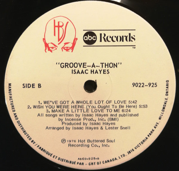 Isaac Hayes : Groove-A-Thon (LP, Album)