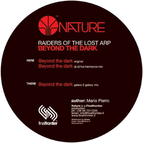 Raiders Of The Lost ARP : Beyond The Dark (12")