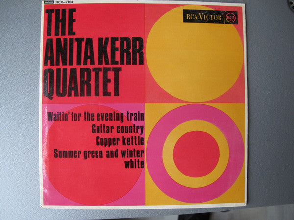 The Anita Kerr Quartet : Waitin' For The Evening Train / Guitar Country / Copper Kettle / Summer Green And Winter White (7", EP, Mono)