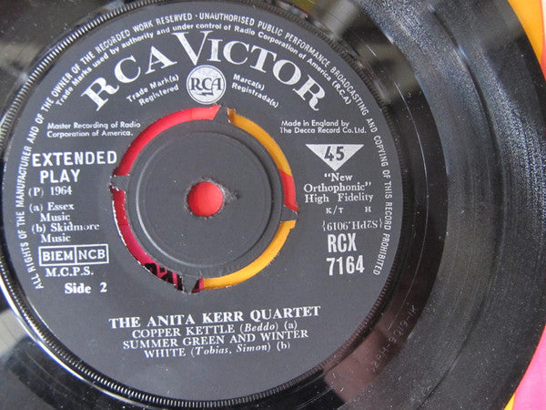 The Anita Kerr Quartet : Waitin' For The Evening Train / Guitar Country / Copper Kettle / Summer Green And Winter White (7", EP, Mono)