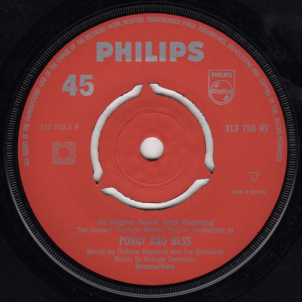 George Gershwin : Porgy And Bess (7")