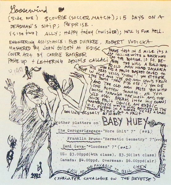 Goosewind : Goosegg (7")