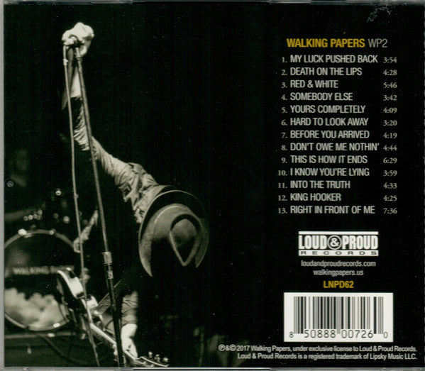 Walking Papers : WP2 (CD, Album)