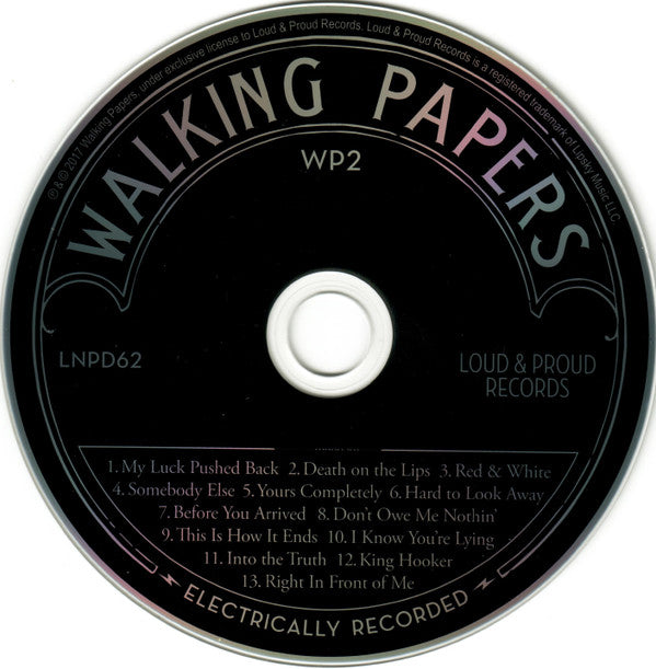 Walking Papers : WP2 (CD, Album)