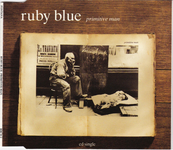 Ruby Blue : Primitive Man (CD, Single)