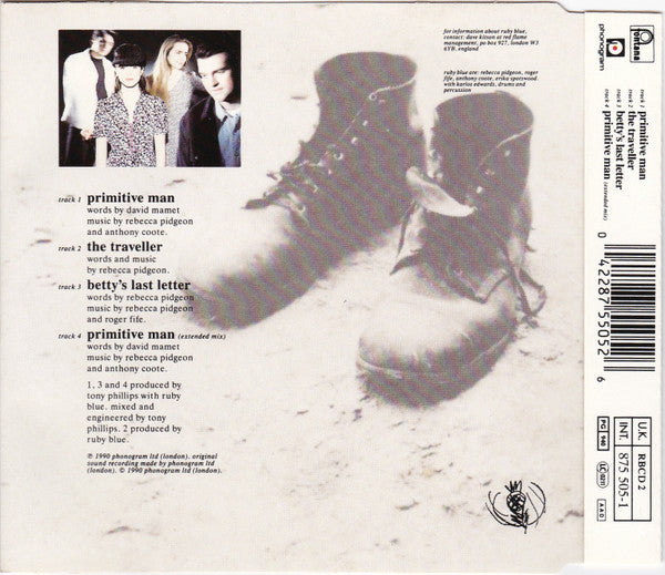 Ruby Blue : Primitive Man (CD, Single)