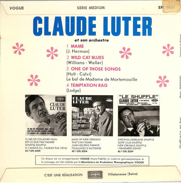 Claude Luter : Mame (7", EP)