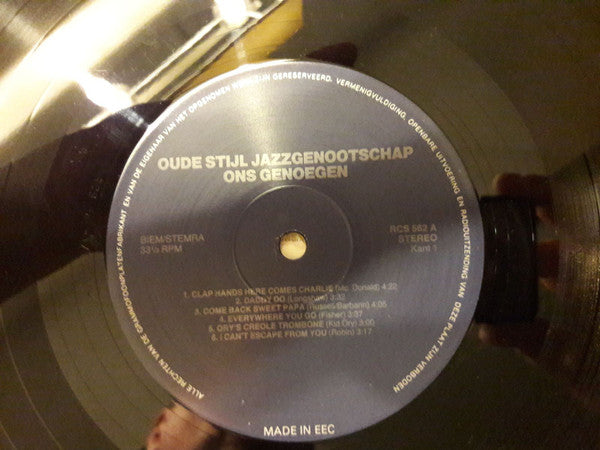 Oude Stijl Jazzgenootschap Ons Genoegen : Mens Erger Je Niet (LP, Album)