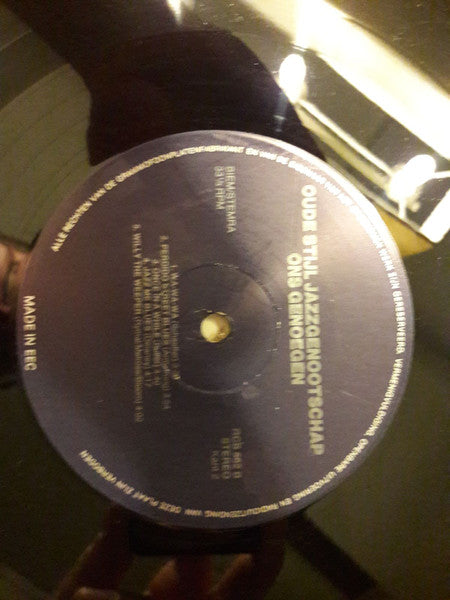 Oude Stijl Jazzgenootschap Ons Genoegen : Mens Erger Je Niet (LP, Album)