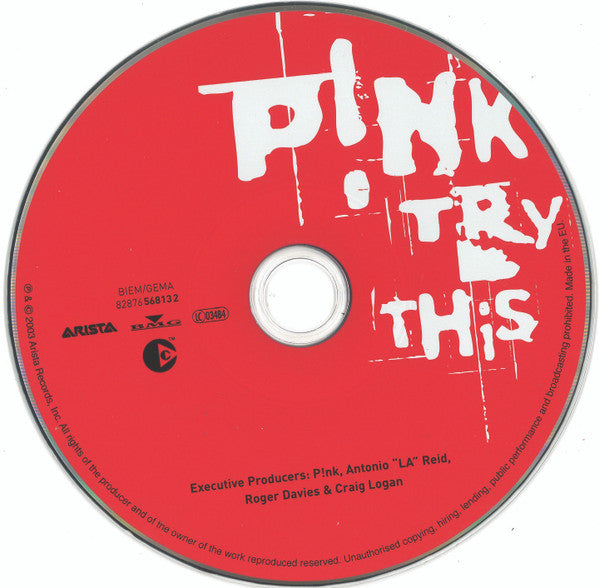 P!NK : Try This (CD, Album, Copy Prot.)