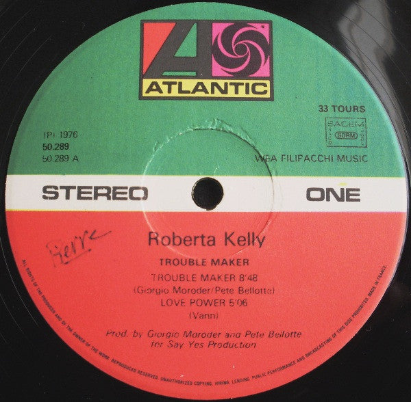 Roberta Kelly : Trouble Maker (LP, Album)